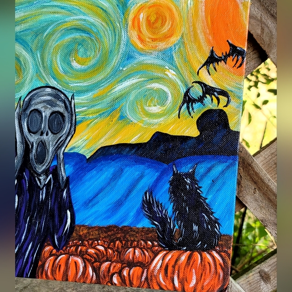 Original hand painted canvas - Picture 3 of 3